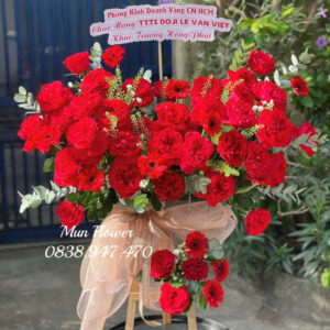 Mừng Khai Trương Đỏ Sang Trọng Và Đẳng Cấp