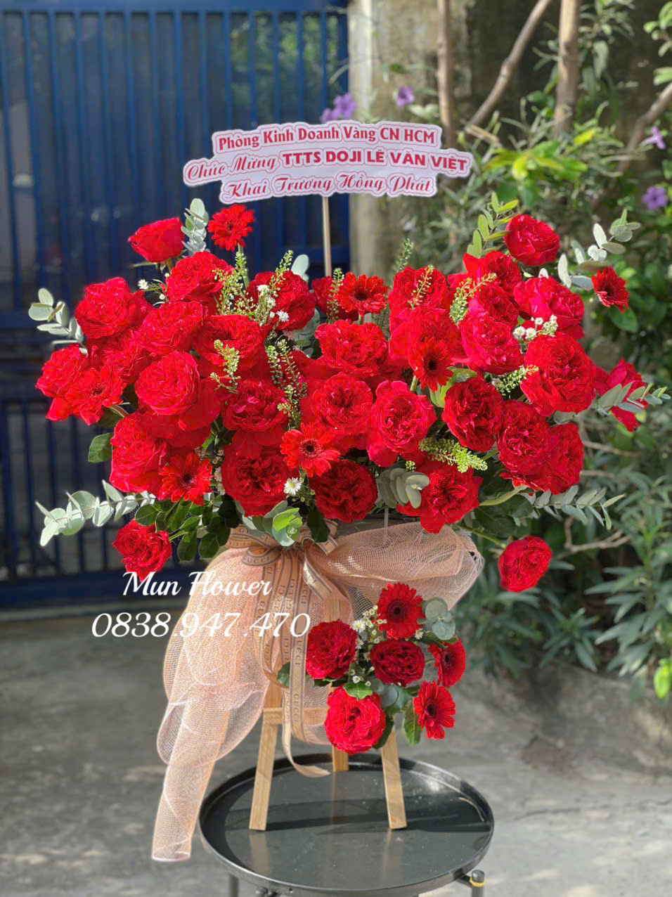 Mừng Khai Trương Đỏ Sang Trọng Và Đẳng Cấp